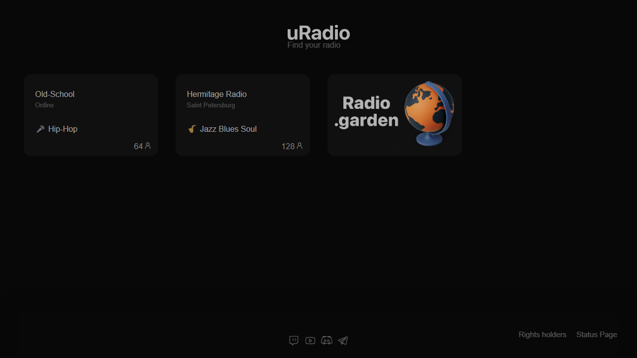 Station catalog on desktop
